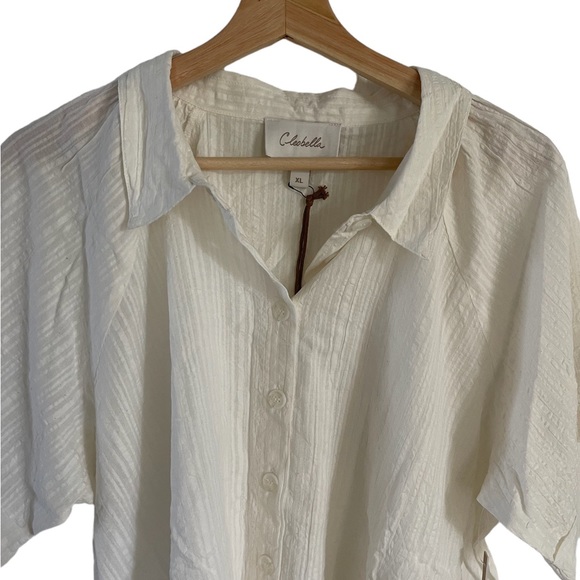 NWOT Cleobella white matching shorts set - Picture 3 of 8